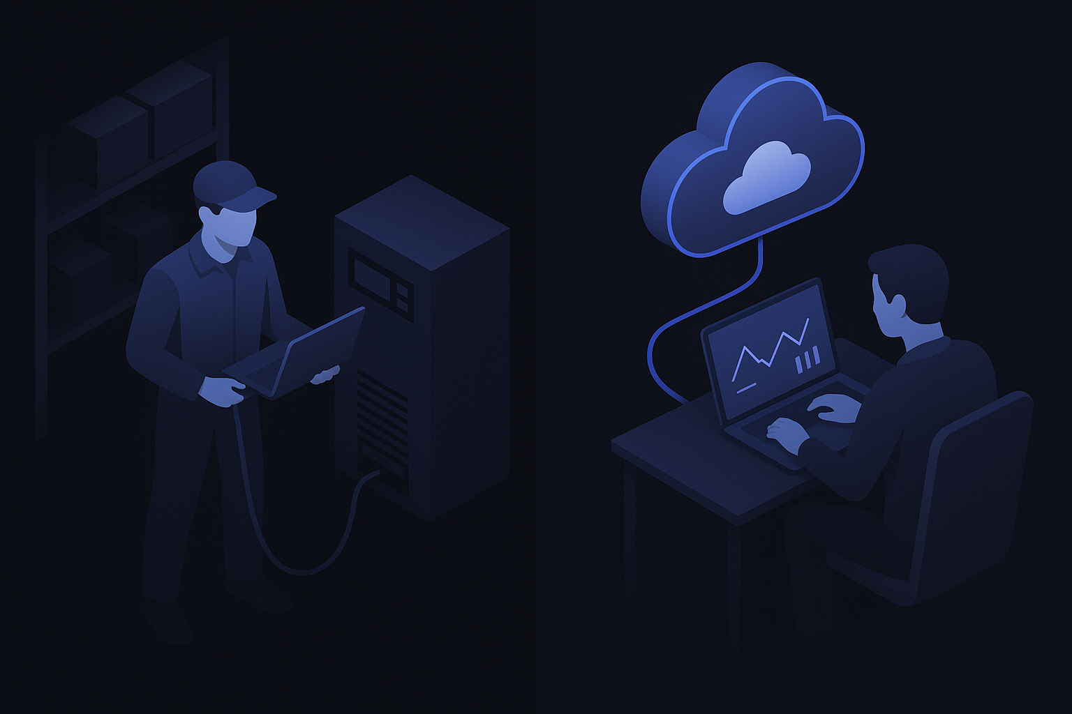 Modes d'intervention diagnostic Wi-Fi - Sur site et à distance
