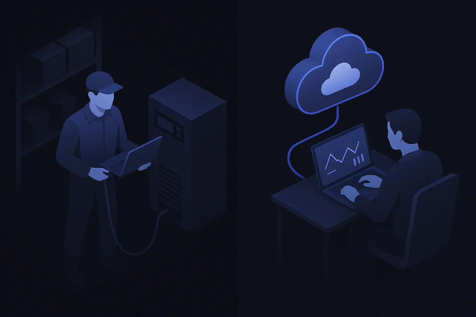 Modes d'intervention diagnostic Wi-Fi - Sur site et à distance