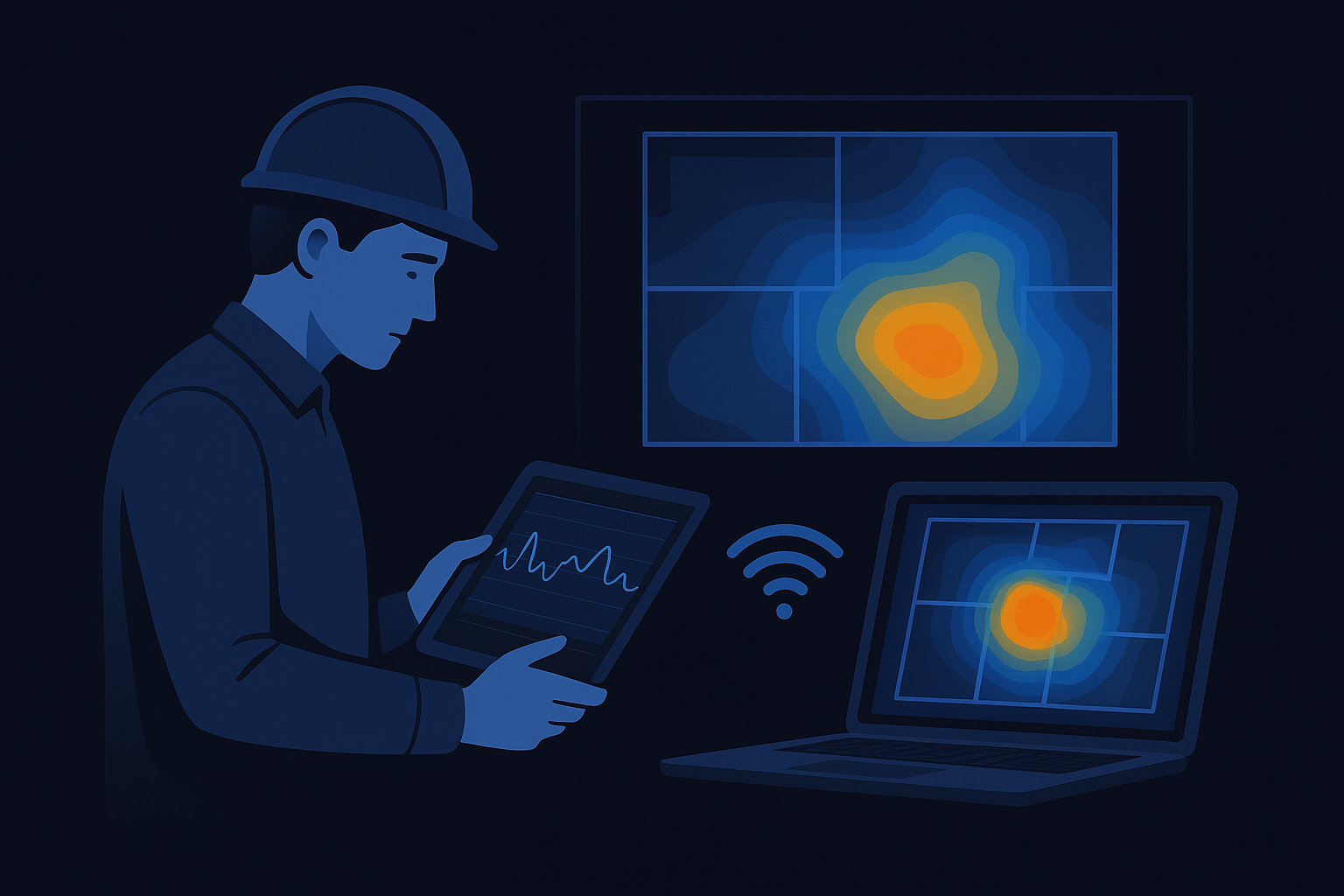 Méthodologie diagnostic Wi-Fi - Collecte, mesures et analyse
