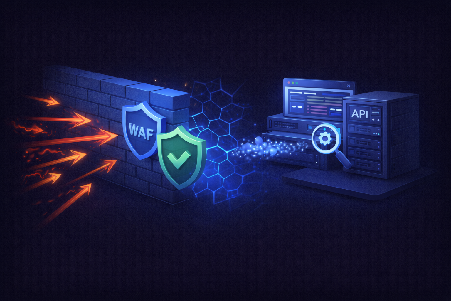 Illustration WAF WAAP - Protection applications web et API