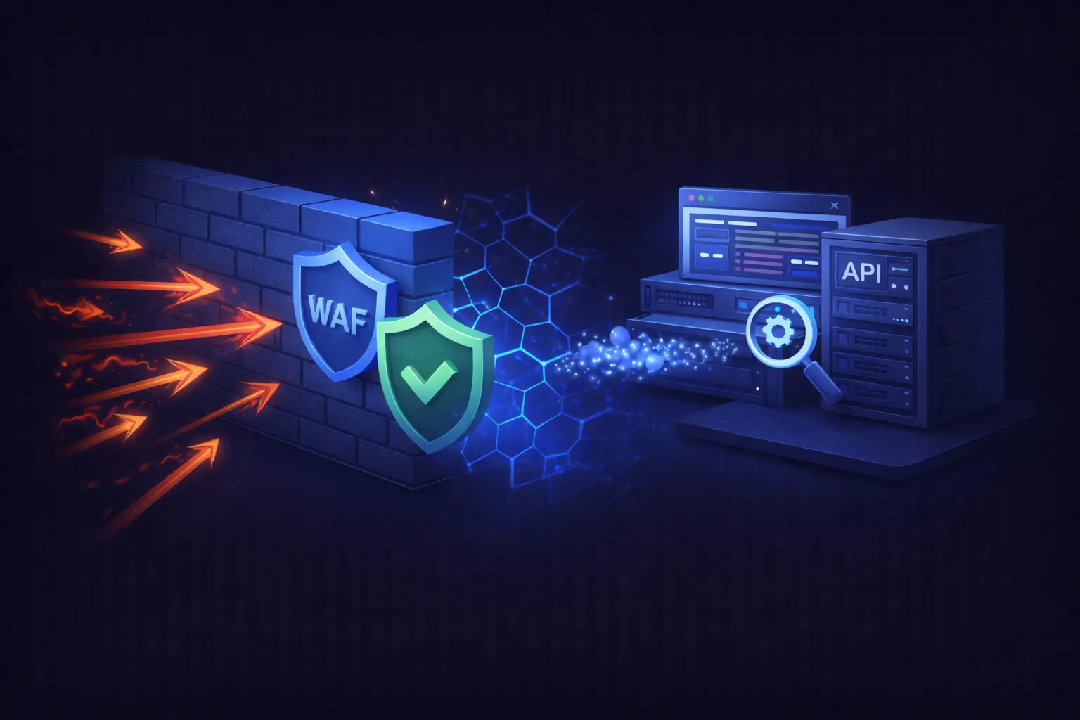 Illustration WAF WAAP - Protection applications web et API